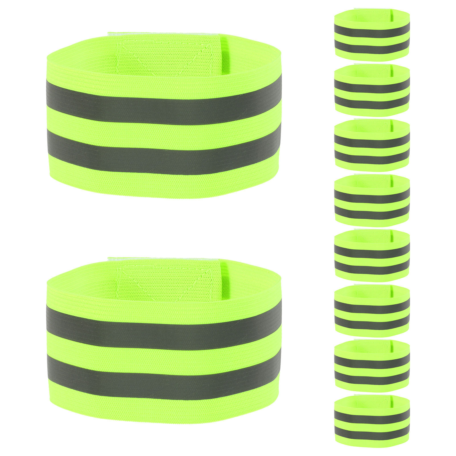 Cycling High Gear - Brazalete reflectante de alta visibilidad, correa
