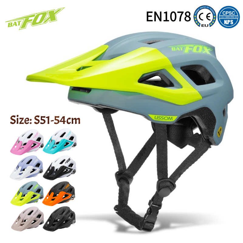 Youth Cycling Gear - Casco de ciclismo BATFOX, talla S
