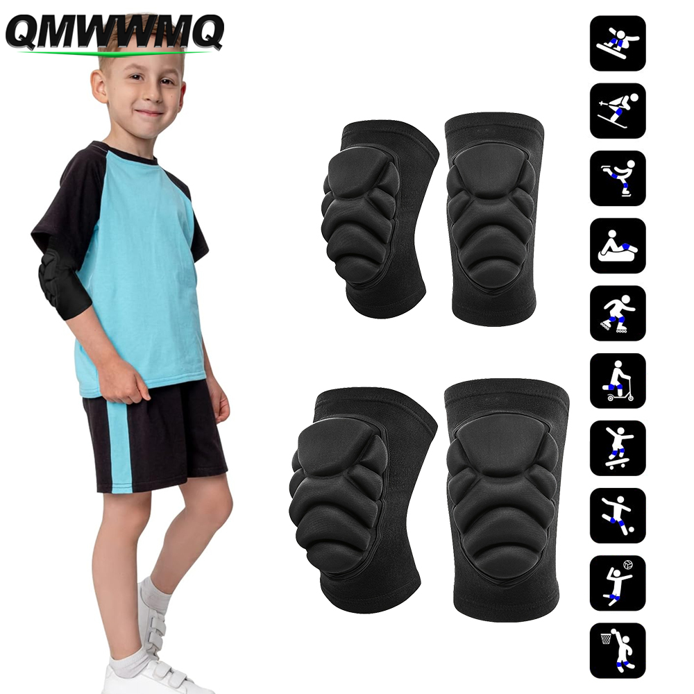 Youth Cycling Gear - 1 par de protectores de rodilla