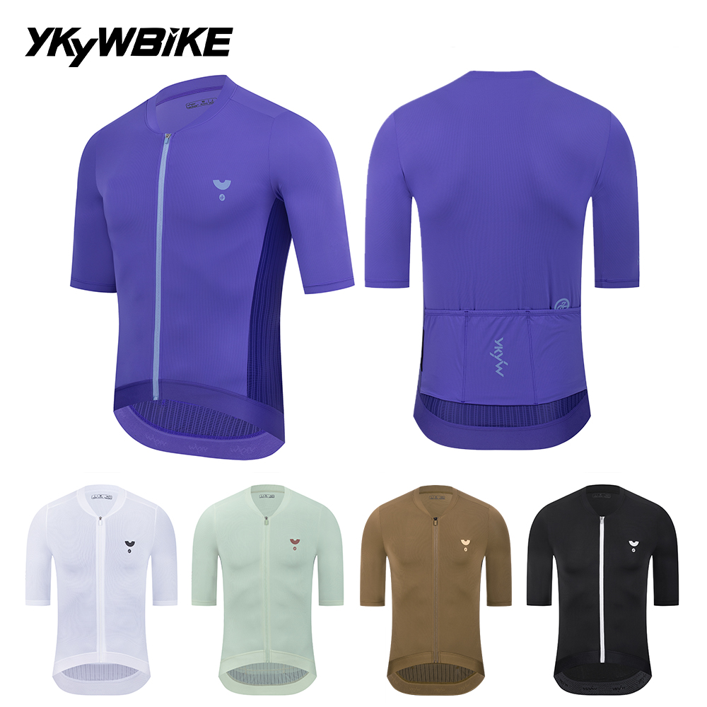 Ykyw Cycling Gear - YKYW Camiseta de ciclismo para hombre,