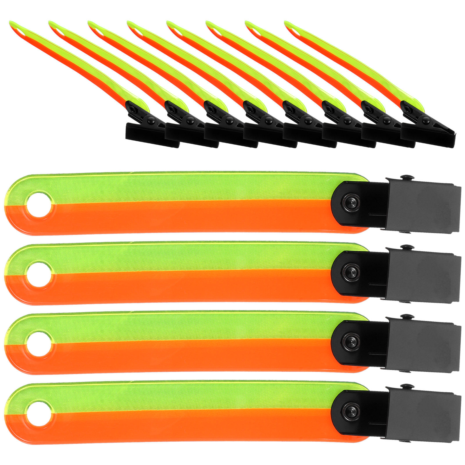 Cycling High Gear - Clip reflectante de PVC para marcar
