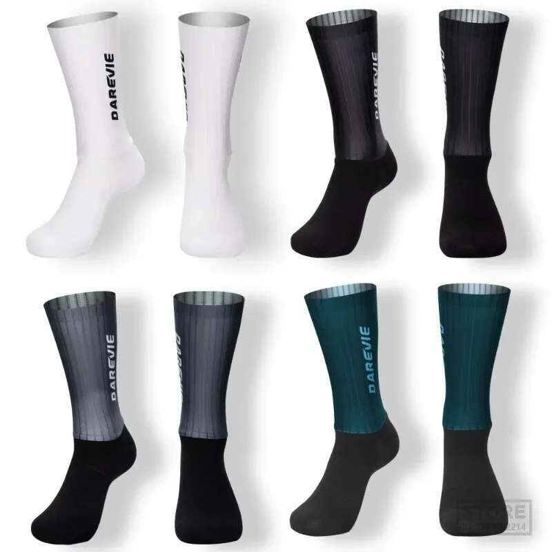 Ykyw Cycling Gear - Calcetines de ciclismo altos DAREVIE Aero
