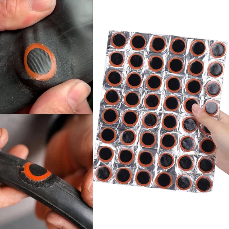 Bicycle Repair Kit - 48 Uds. Parches de goma para