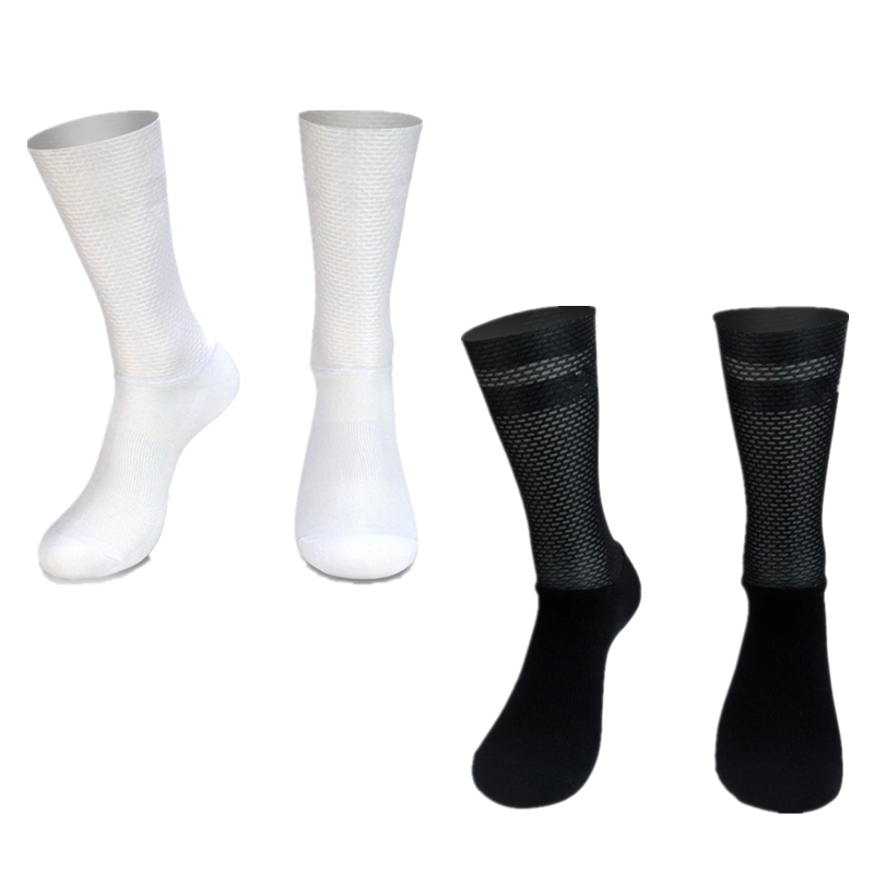 Ykyw Cycling Gear - Calcetines antideslizantes de silicona para hombre,