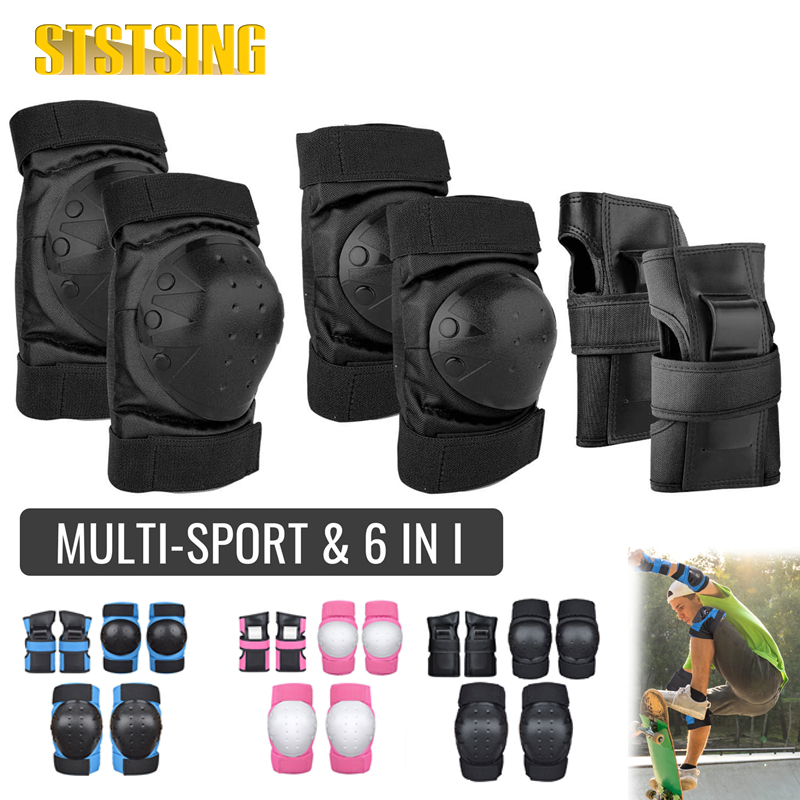 Youth Cycling Gear - Protectores de Rodilla, Codo y Muñeca