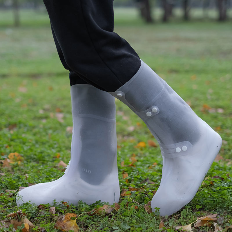 Cycling Shoe Covers - Cubrezapatos Impermeables Largos y Altos, Antideslizantes