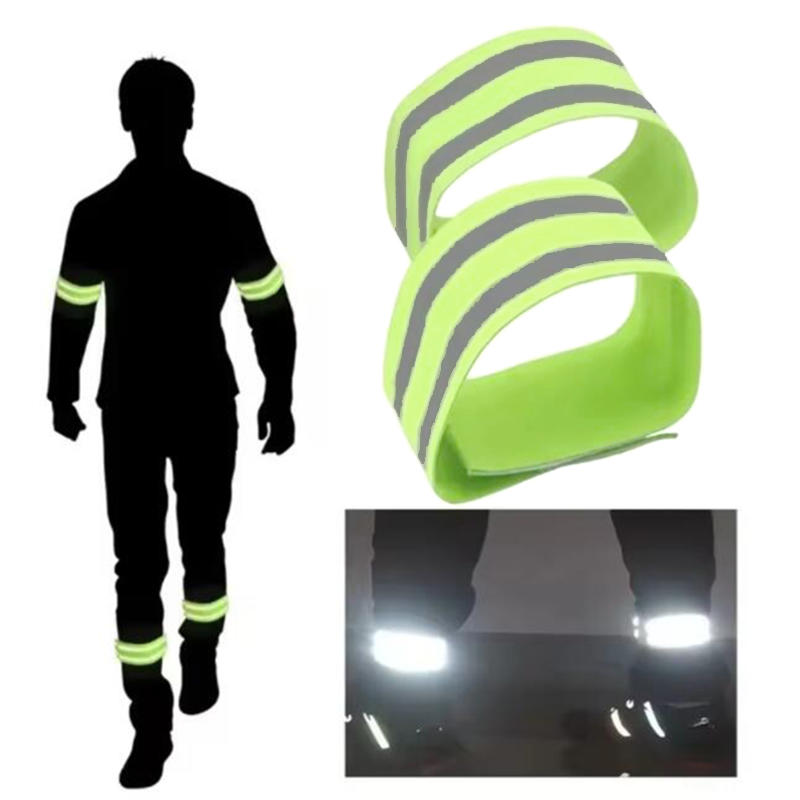 Cycling High Gear - Bandas Reflectantes de Alta Visibilidad, Correas