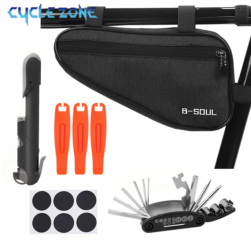 Cycling Gear Organizer Bag - Kit de Reparación de Bicicletas, Bolsa