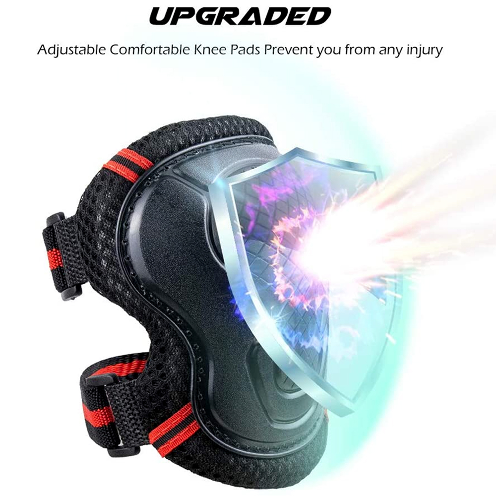 6 uds rodilleras para adultos/ - Youth Cycling Gear reseña y precio