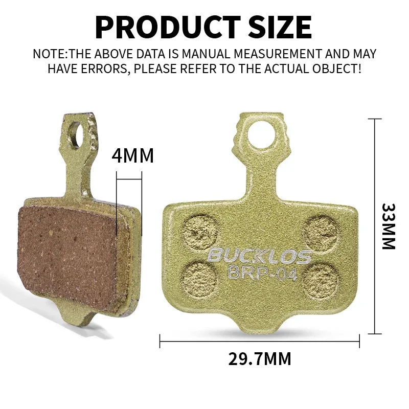Pastillas de freno de disco BU - Ykyw Cycling Gear reseña y precio