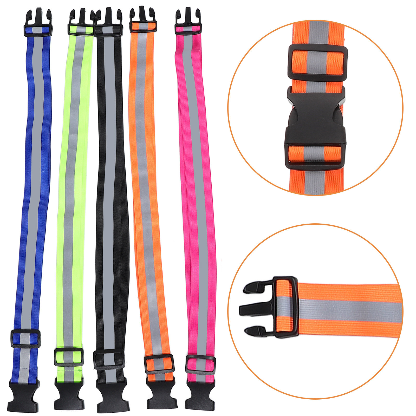Cinturón elástico reflectante  - Cycling High Gear reseña y precio