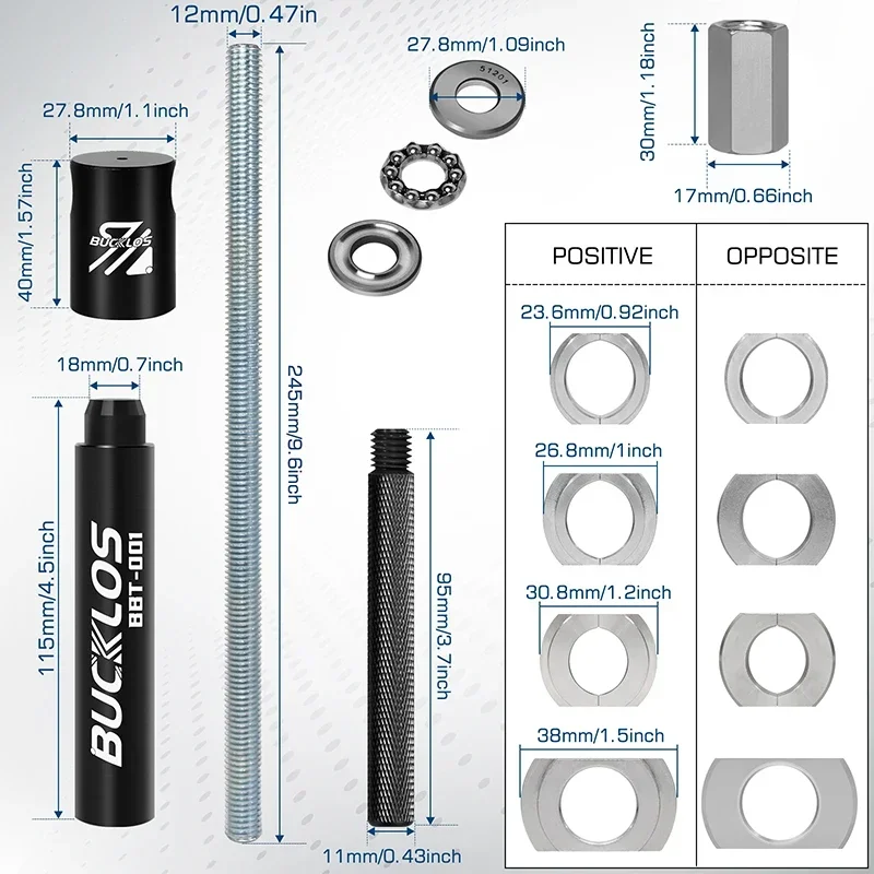 BUCKLOS-herramientas de instal - Bicycle Repair Kit reseña y precio