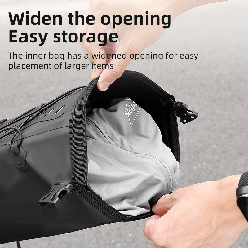 Bolsa de sillín reflectante e  - Cycling Gear Organizer Bag reseña y precio
