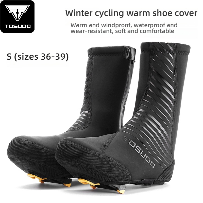 TOSUOD-cubierta impermeable pa - Cycling Shoe Covers reseña y precio