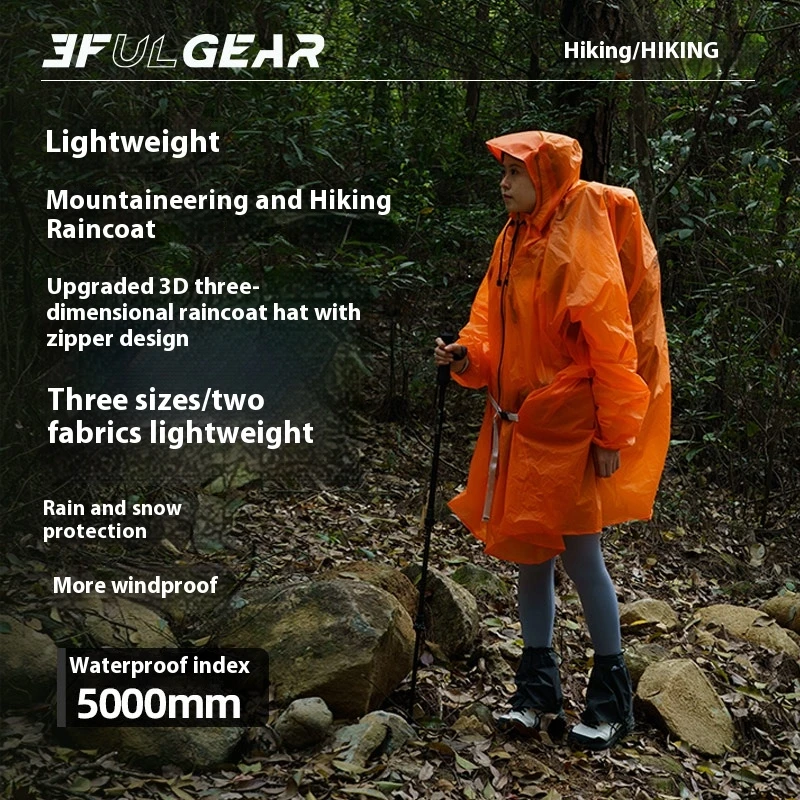 Chubasquero con cremallera 3F  - Cycling Gear Rain reseña y precio