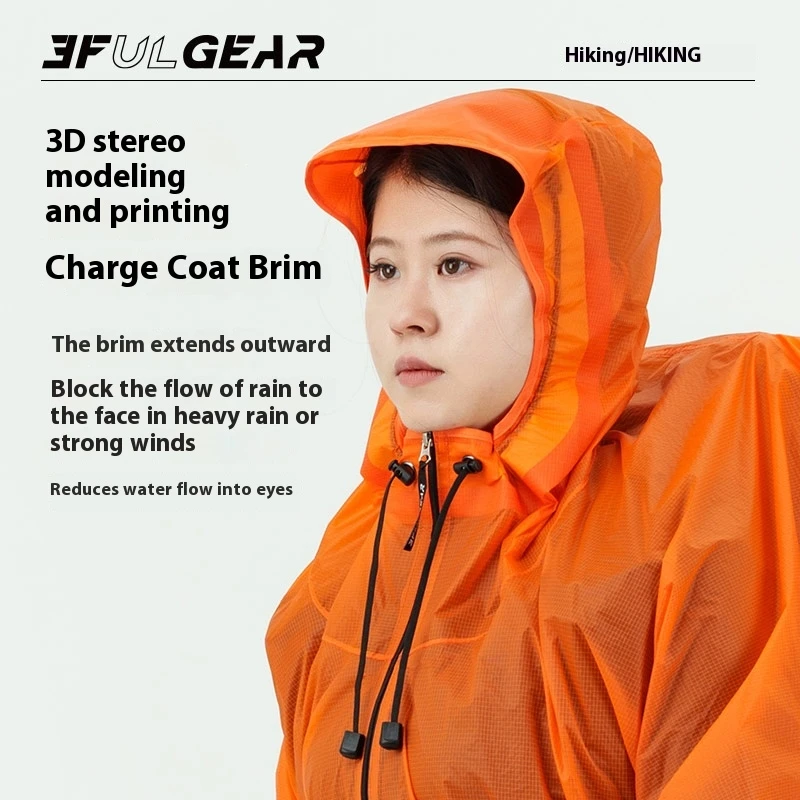 Chubasquero con cremallera 3F  - Cycling Gear Rain reseña y precio