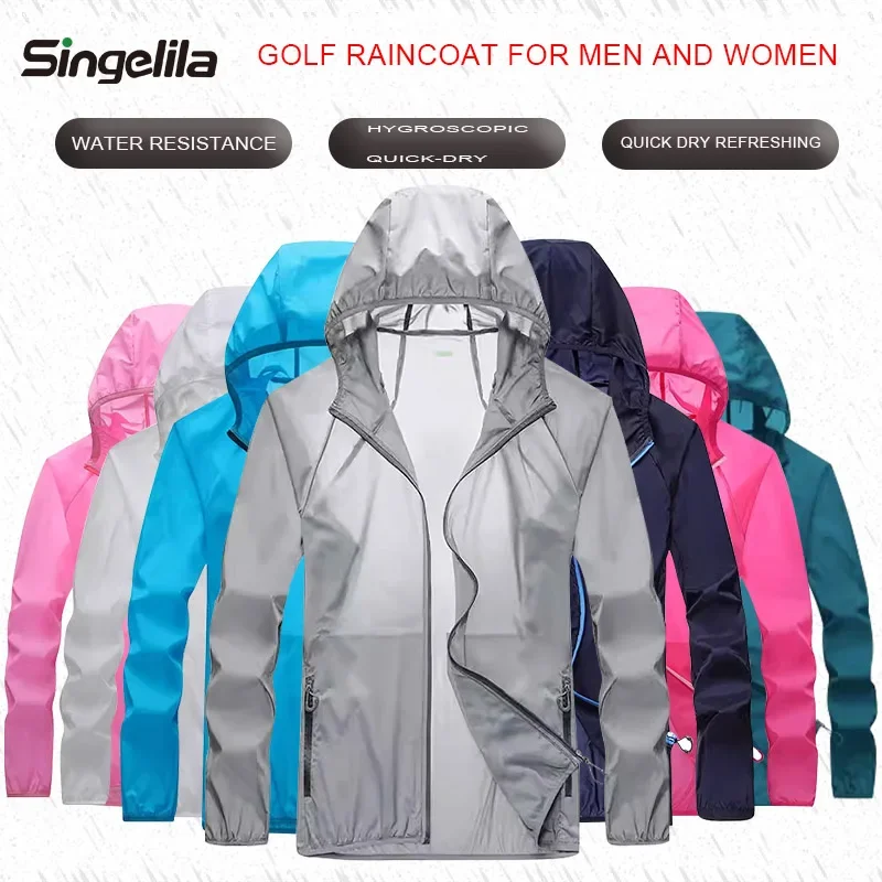 Chubasquero de Golf chaqueta l - Cycling Gear Rain reseña y precio