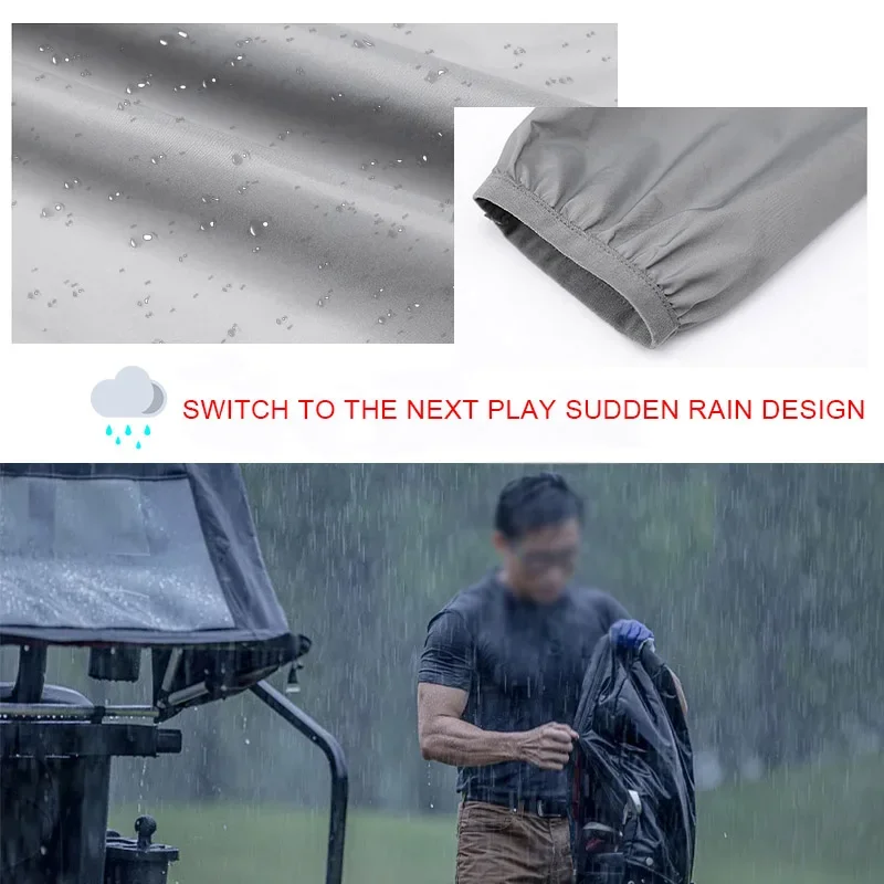 Chubasquero de Golf chaqueta l - Cycling Gear Rain reseña y precio
