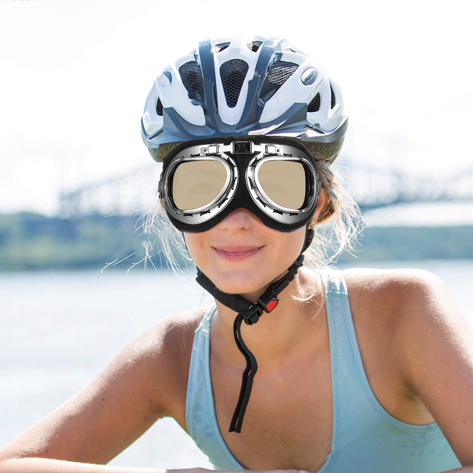 1 par de gafas a prueba de vie - Youth Cycling Gear reseña y precio