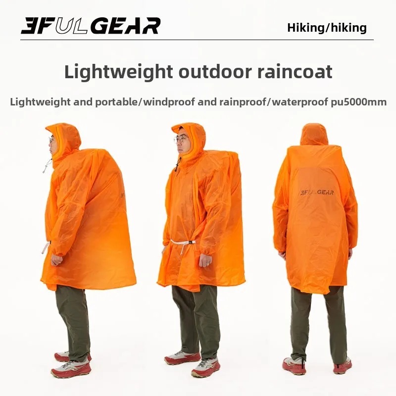 Poncho Impermeable Ultraligero - Cycling Gear Rain reseña y precio