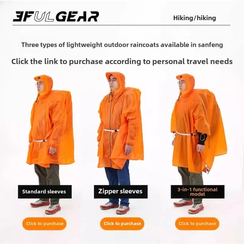 Poncho Impermeable Ultraligero - Cycling Gear Rain reseña y precio