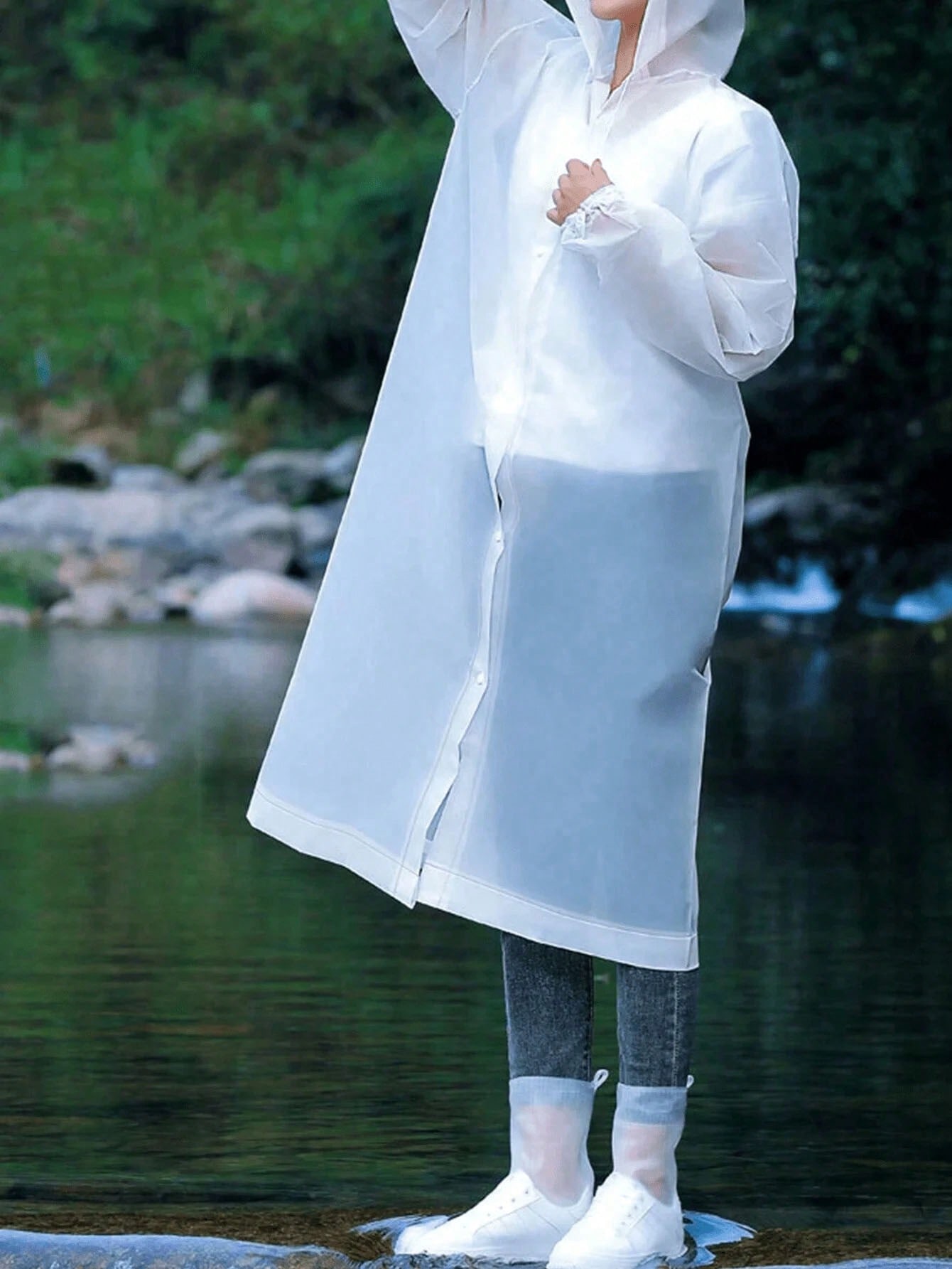 Impermeable unisex largo de EV - Cycling Gear Rain reseña y precio