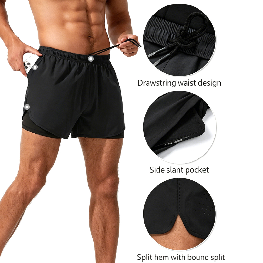 Shorts Deportivos 2 en 1 de Ci - Cycling High Gear reseña y precio