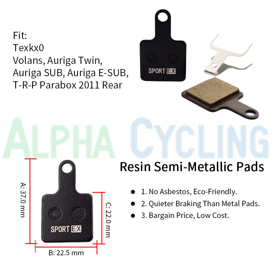 Pastillas de freno de disco S2 - Ykyw Cycling Gear reseña y precio