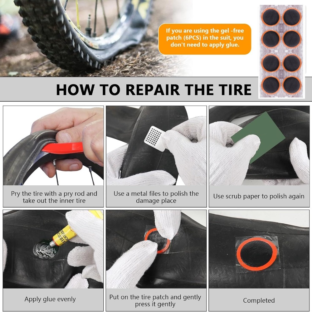 Kit de Reparación de Neumático - Bicycle Repair Kit reseña y precio