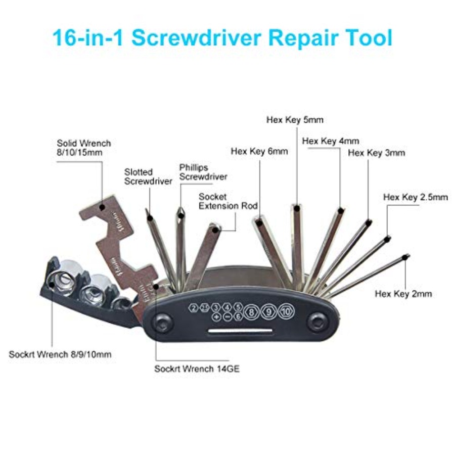 Kit de Reparación de Bicicleta - Bicycle Repair Kit reseña y precio