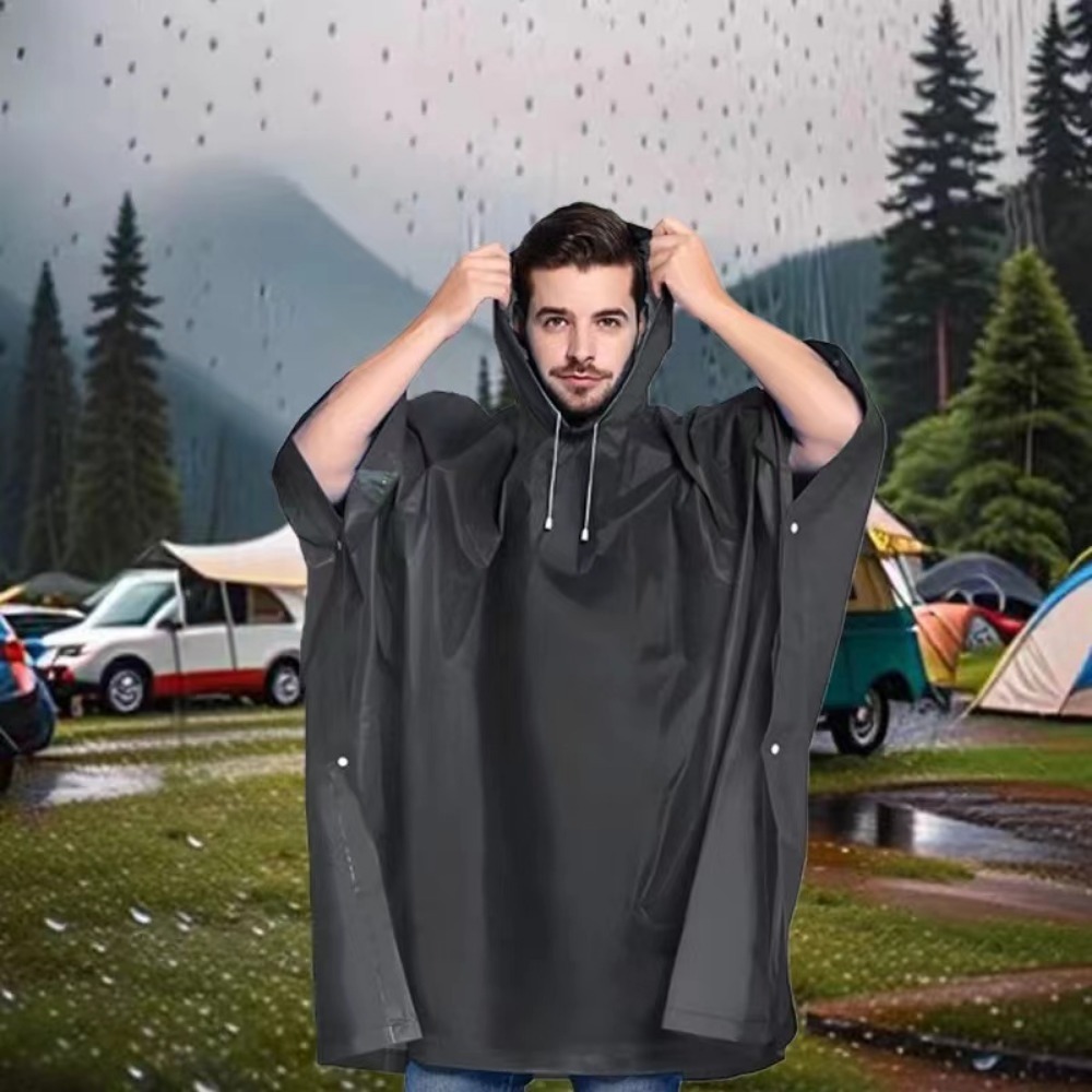 Chubasquero largo impermeable  - Cycling Gear Rain reseña y precio