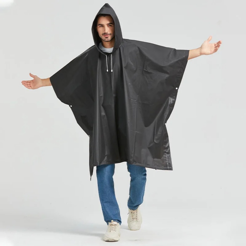 Chubasquero largo impermeable  - Cycling Gear Rain reseña y precio