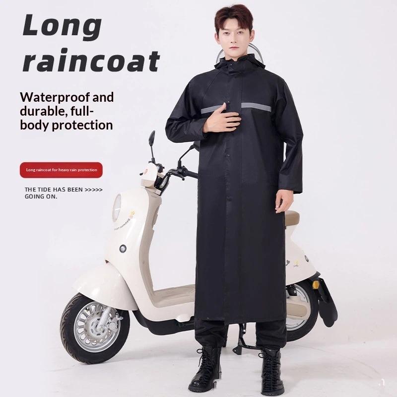 Impermeable Largo para Hombre  - Cycling Gear Rain reseña y precio