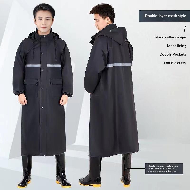 Impermeable Largo para Hombre  - Cycling Gear Rain reseña y precio